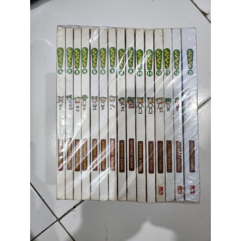 Komik Yotsuba set vol 1-15 segel campur kolpri mulus ori