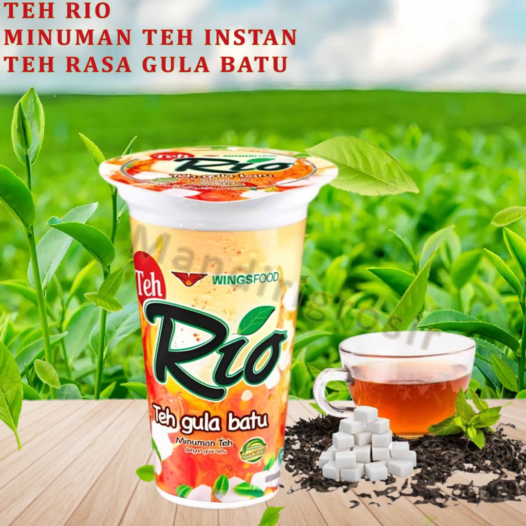 

Minuman Teh Instan * Teh Rio * Minuman Teh Rasa Gula Batu * 180ml