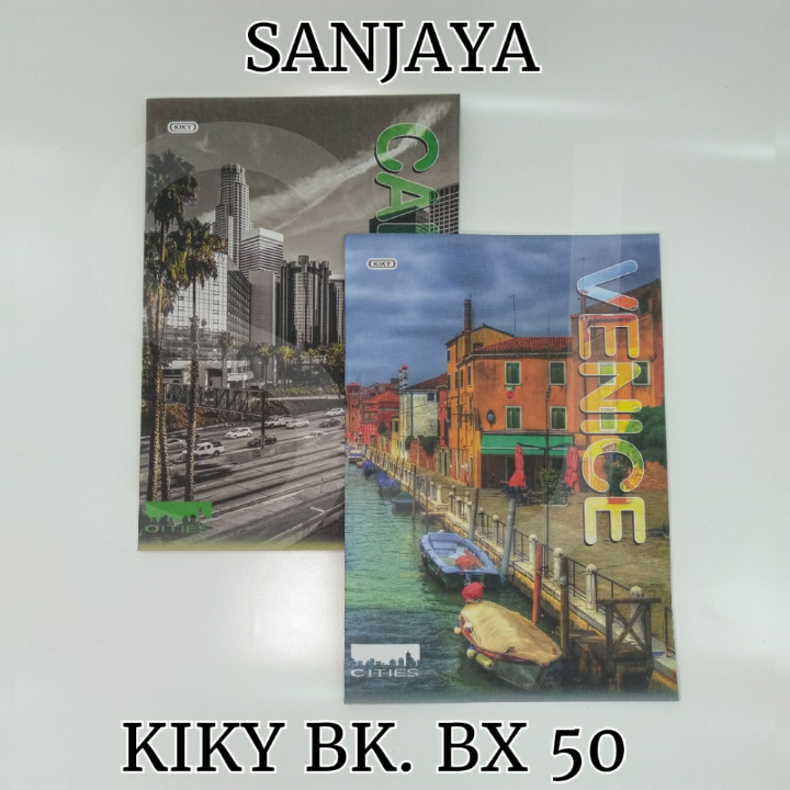 Kiky Buku Tulis Bx 50 Lembar / Buku Sekolah Anak / Buku Tulis Sekolah / Kiky Bk. Bx 50