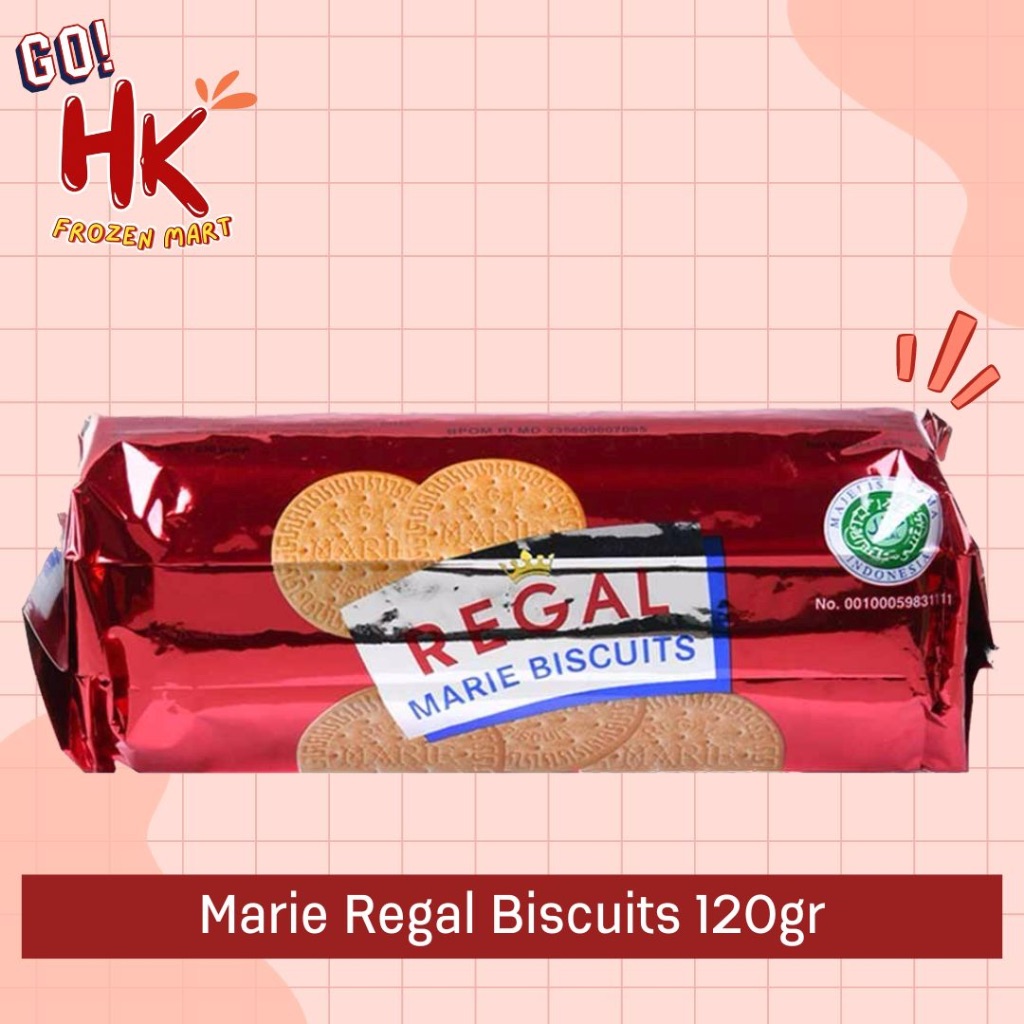 

Marie Regal Biscuits 120gr | biskuit susu premium bahan kue HK FROZEN MART