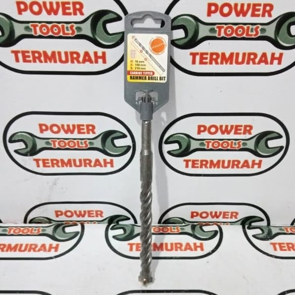 

Mata Bor Beton SDS PLUS 16mm x 210mm Masonry Drill Bit 4 sisi HERRISH