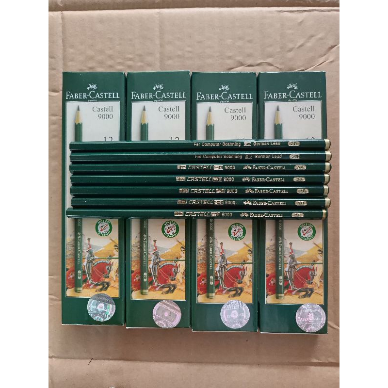 

pensil 2b faber castell 2000 castel 1 pack isi 12 pensil