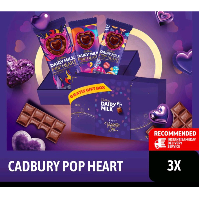 

Cadbury Pop Heart Spesial Valentines Day