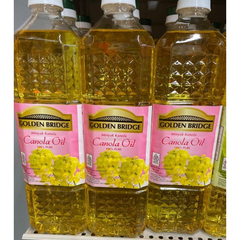 

golden bridge canola oil 1 liter