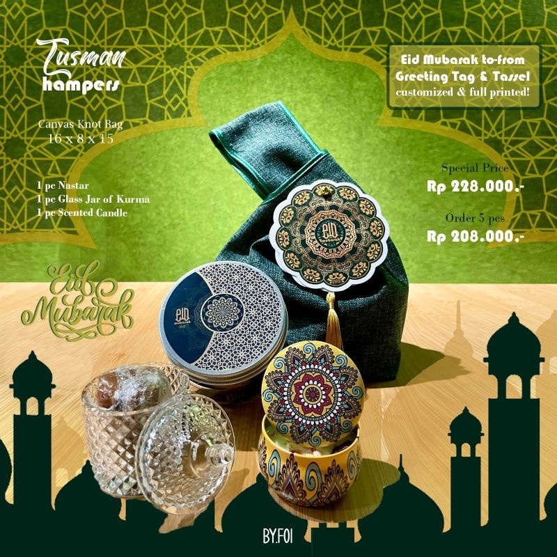 

Tusman Hampers | Parcel Gift Kado Lebaran Eid Mubarak Hari Raya Idul Fitri Ramadhan