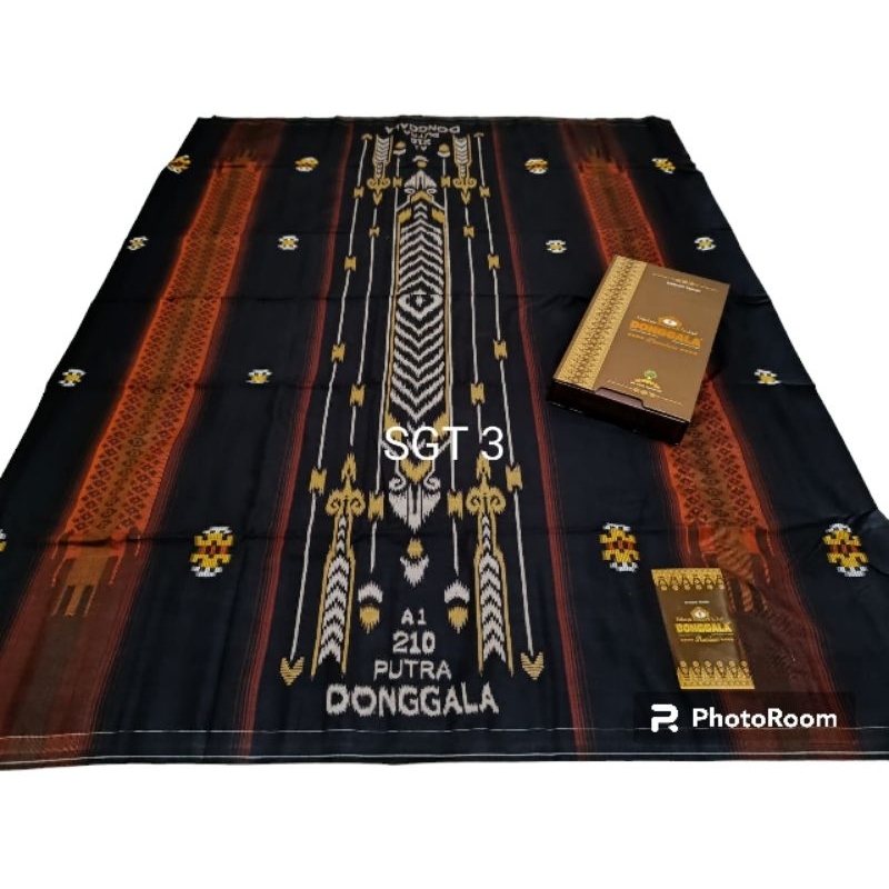 Sarung Putra Donggala Songket Elegant A1 210 // Sarung Donggala Rayon SKT A1 210