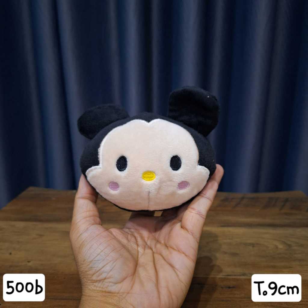 Boneka Kepala Mickey Mouse Miki Kecil Cantik Lucu