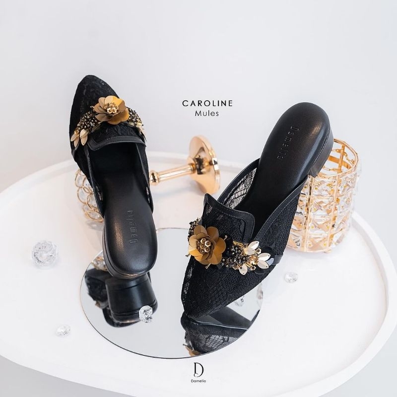 Damelia Melstore jkt Sandal wanita Caroline mules DAMELIA MELSTORE JKT