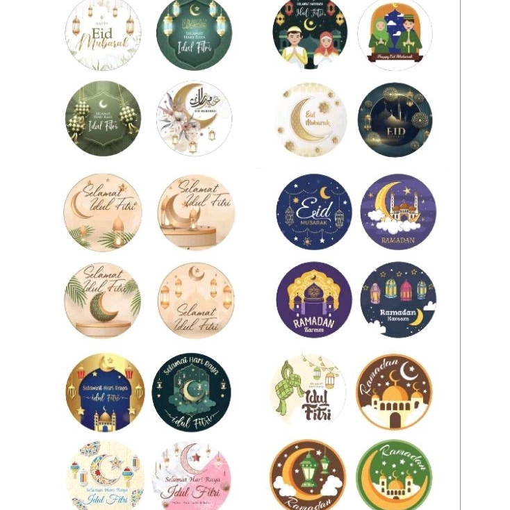 

1 ROLL (500pcs) STIKER LABEL IDUL FITRI | STIKER LABEL LEBARAN