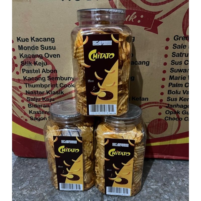 

Snack CITATO Sapi Panggang Original. Toples 2L