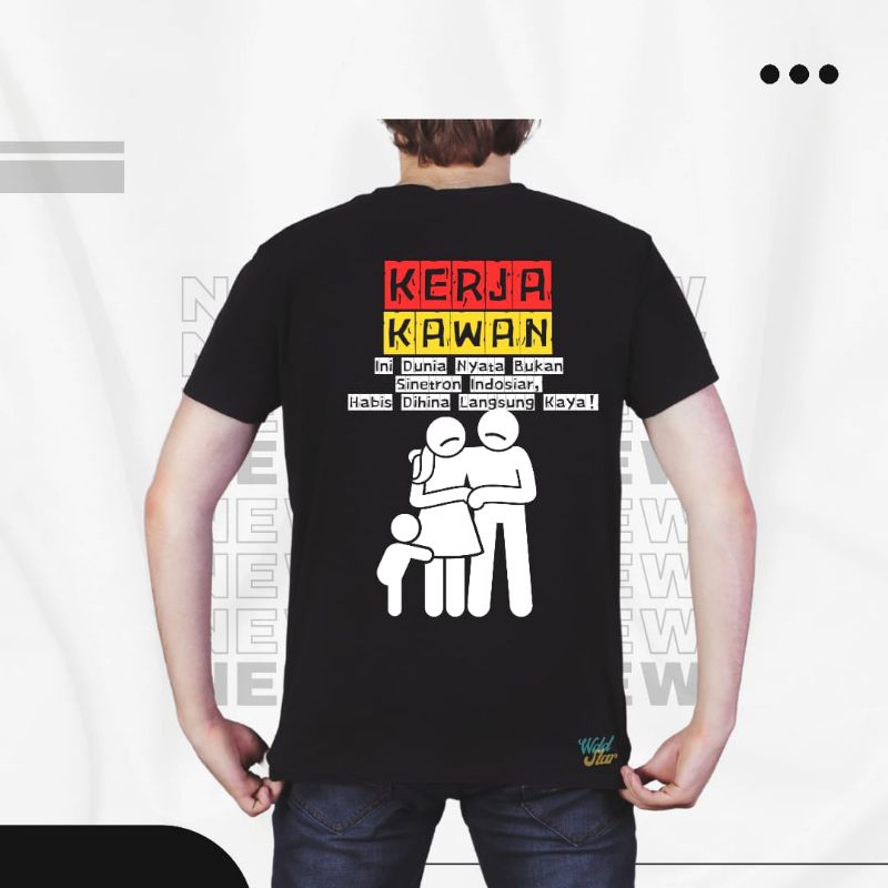 Baju Kaos Distro Terbaru BUKAN SINETRON INDOSIAR Terlqris