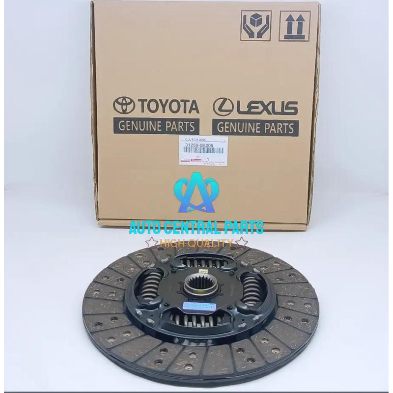 KOPLING CLUTCH DISC HILUX VIGO HIACE COMMUTER 31250-0K205 KUALITAS IMPORT SUPER