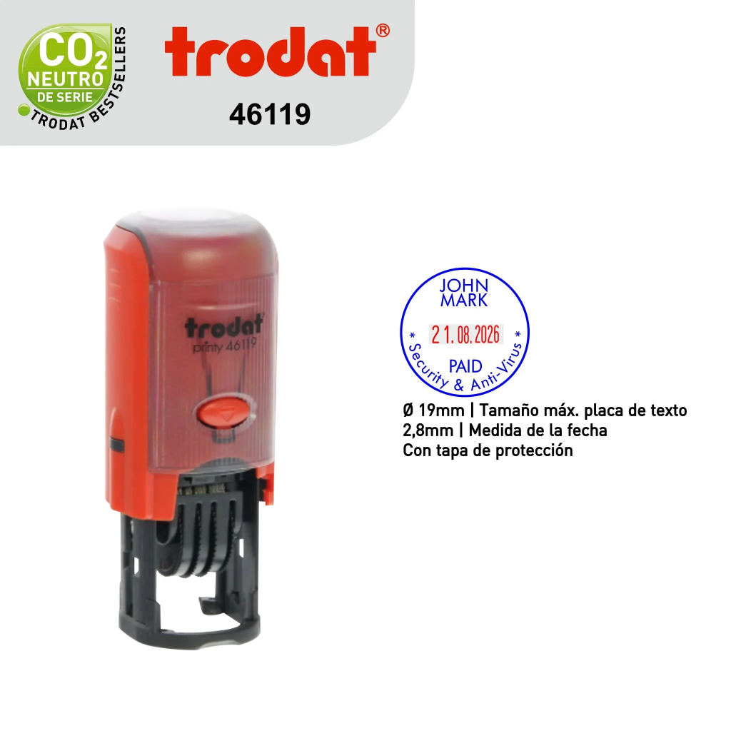 

Stempel Trodat 46119 + LETTER