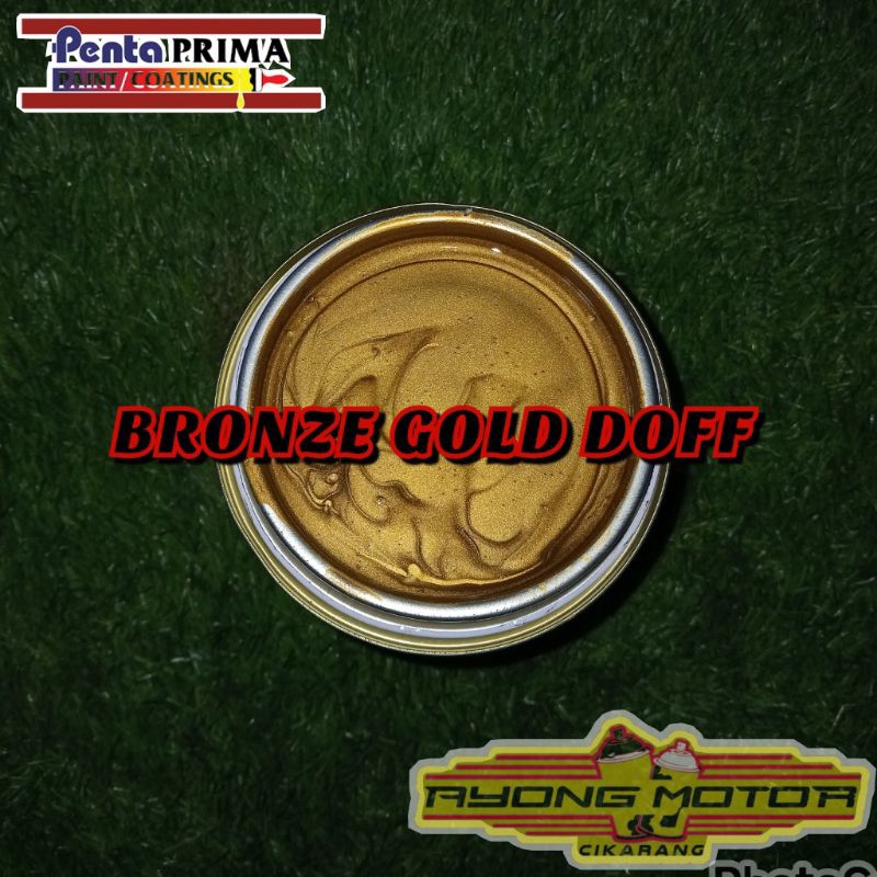 Cat Penta Oto/Cat Duco PU TK-8860 Bronze Gold Doff (Bagus Untuk Velg)