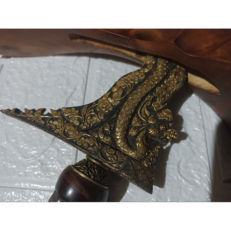 keris corok nogo sosro kalawijan kinatah luk 33 pengawak wojo