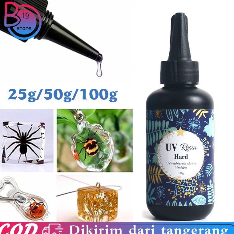 TERLARIS 2551g Resin Uv Bening  Resin Uv Hard  Lem Uv Resin Hard  Resin Ultraviolet Untuk Craft
