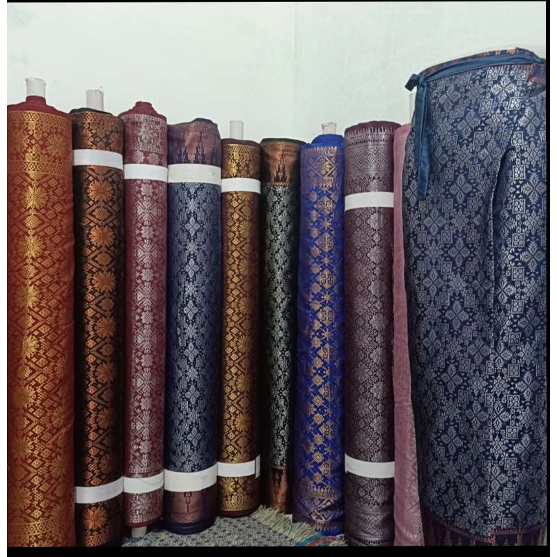 termurah kain songket mtran/kain songket Palembang/Songket/kain songket