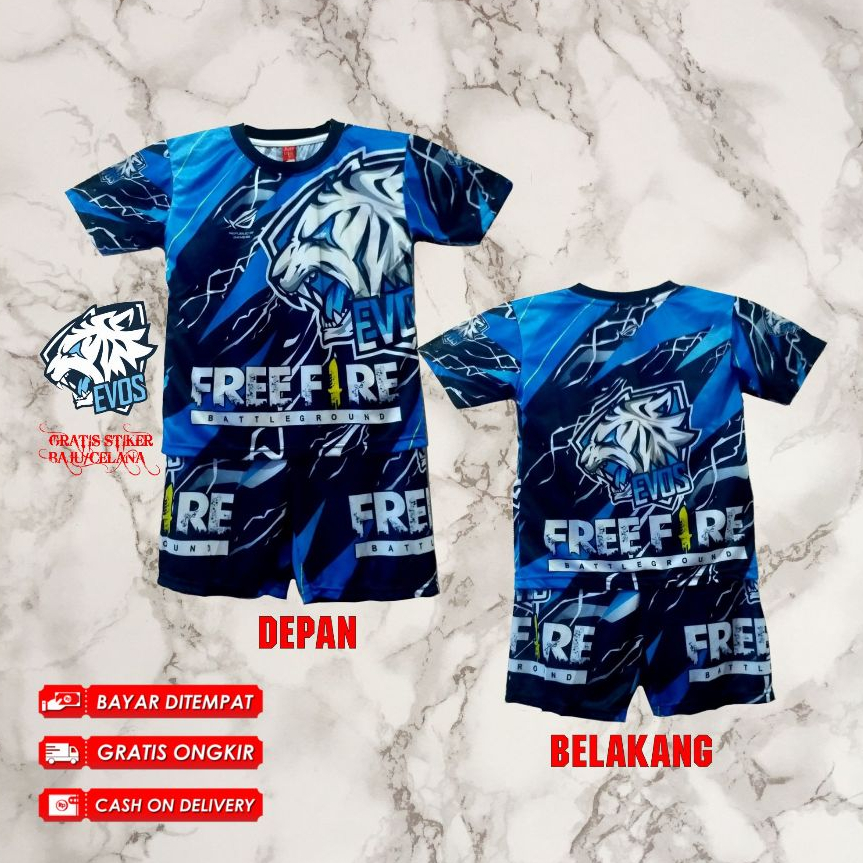 MARVEL SHOP | ISETELAN BAJU GAME EVOS FF ANGEL RRQ | JERSEY GAMING EVOS RRQ FF | JERSEY GAMING PUBGM