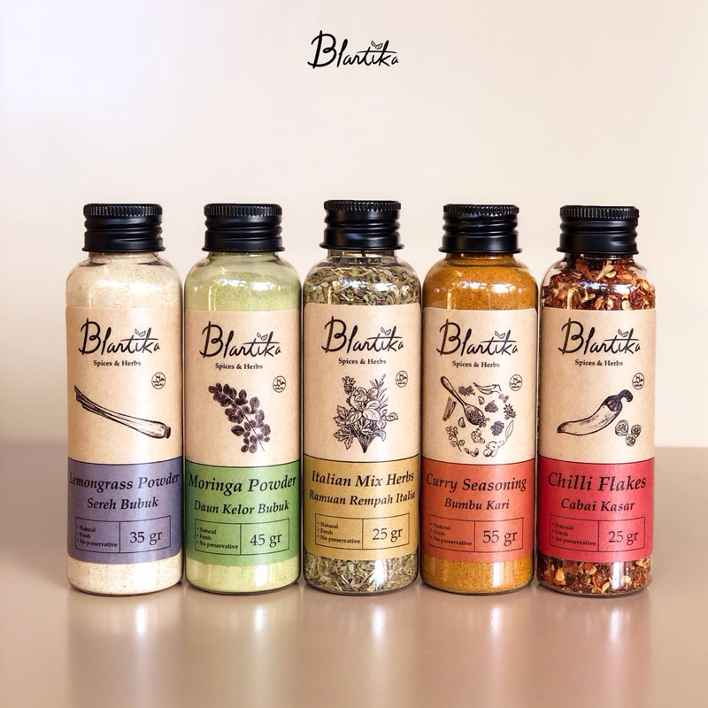 

Blantika - Paket Bumbu Dapur Rempah 30 Pcs