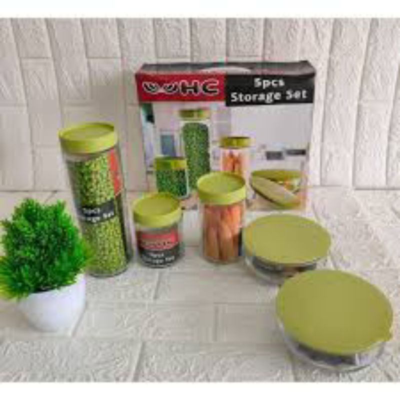 Toples Kaca HC Storage 5pcs/toples lebaran