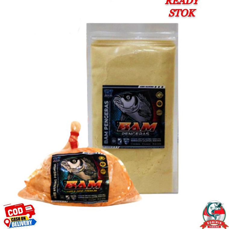 Ready Paket umpan Adun mancing Bam Akp  bam pengeras  umpan ikan mas