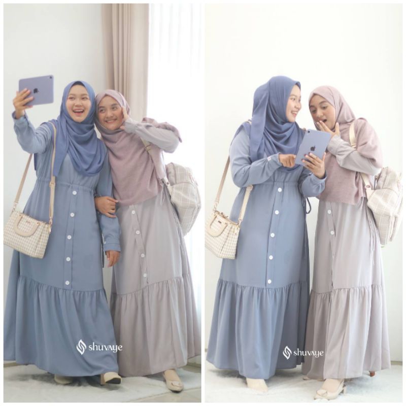 FAIHA DRESS Original By Silmee/Shuvaye Indonesia