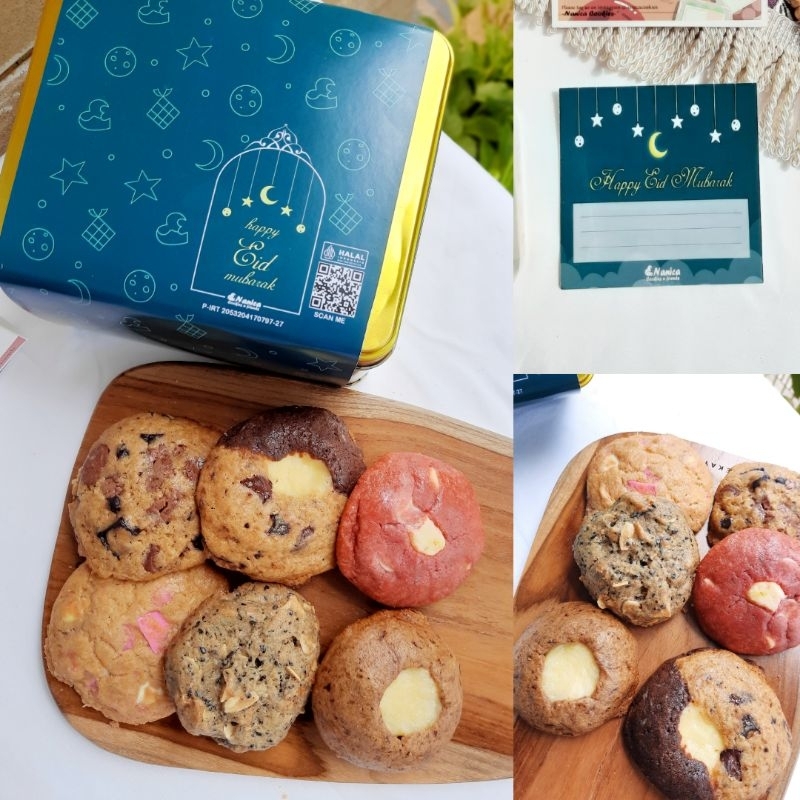 

Parsel Lebaran EID Hampers - Fitri (soft cookies box) | nanica cookies and friends