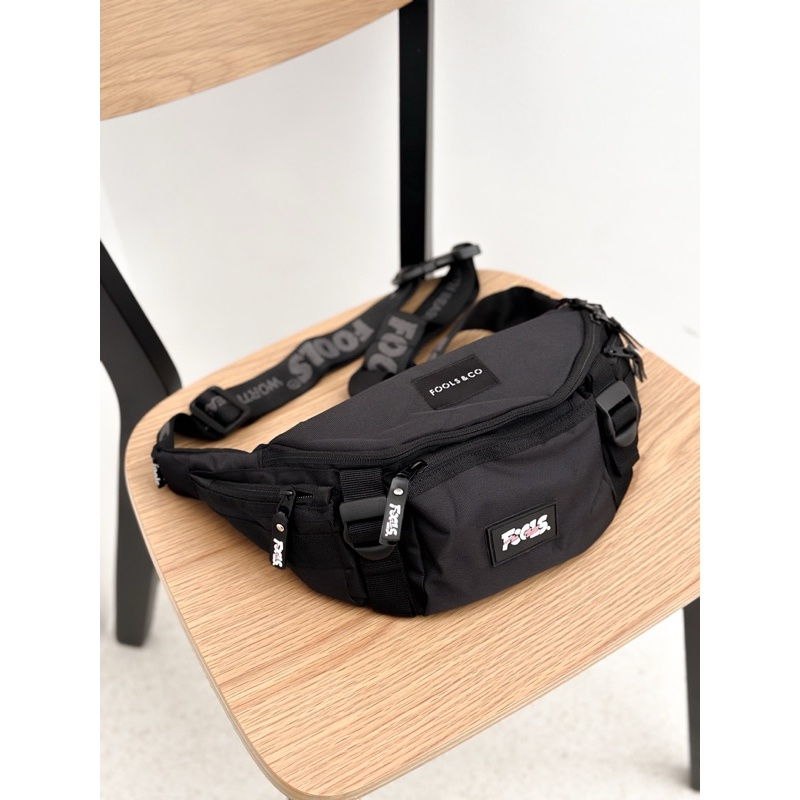 HOT DEALS Fools Waistbag Crav Tas Pinggang Pria Bahan Cotton Combed