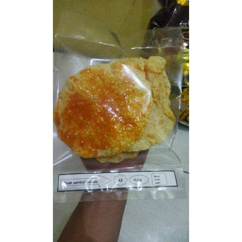 

OPAK PEDAS MANIS (60GR) / opak sambal balado / JAJANAN JADUL / KERIPK PEDAS MANIS / AGEN OPAK MEDAN / KERUPUK OPAK MEDAN / OPAK MANIS / JAJANAN MEDAN