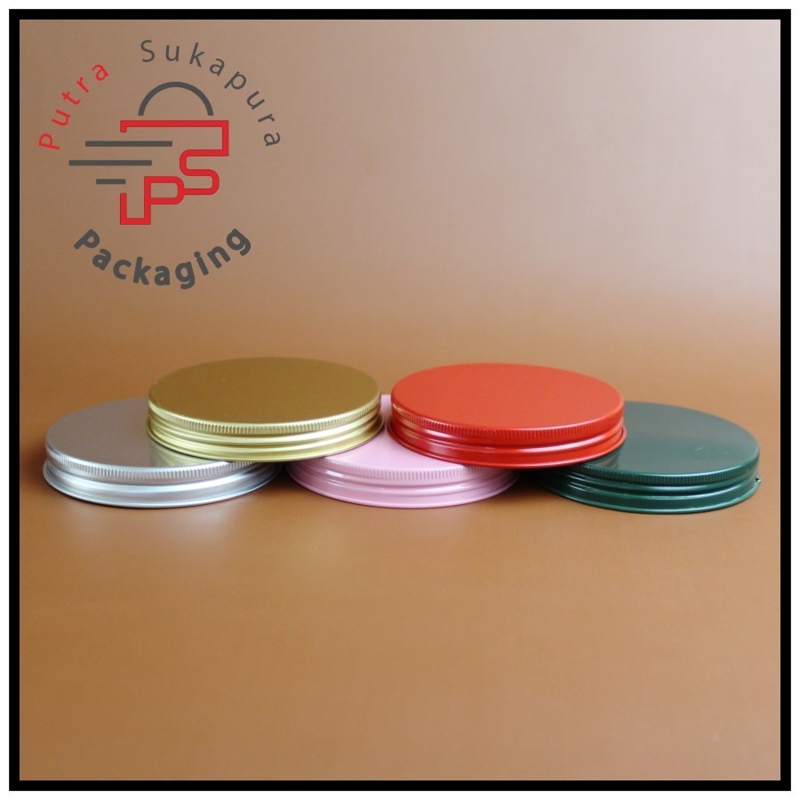 TUTUP TOPLES ALUMUNIUM 9 CM / TUTUP TOPLES TABUNG SILINDER DIAMETER 9CM