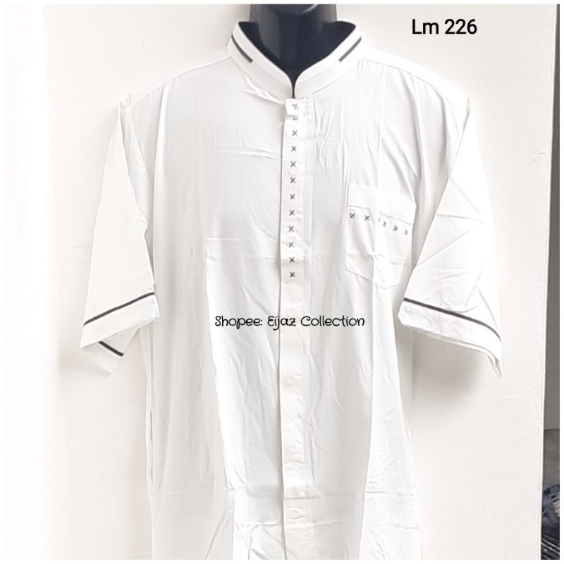 Baju Koko AL-LUTHFI Jumbo L3 / L4 / L5