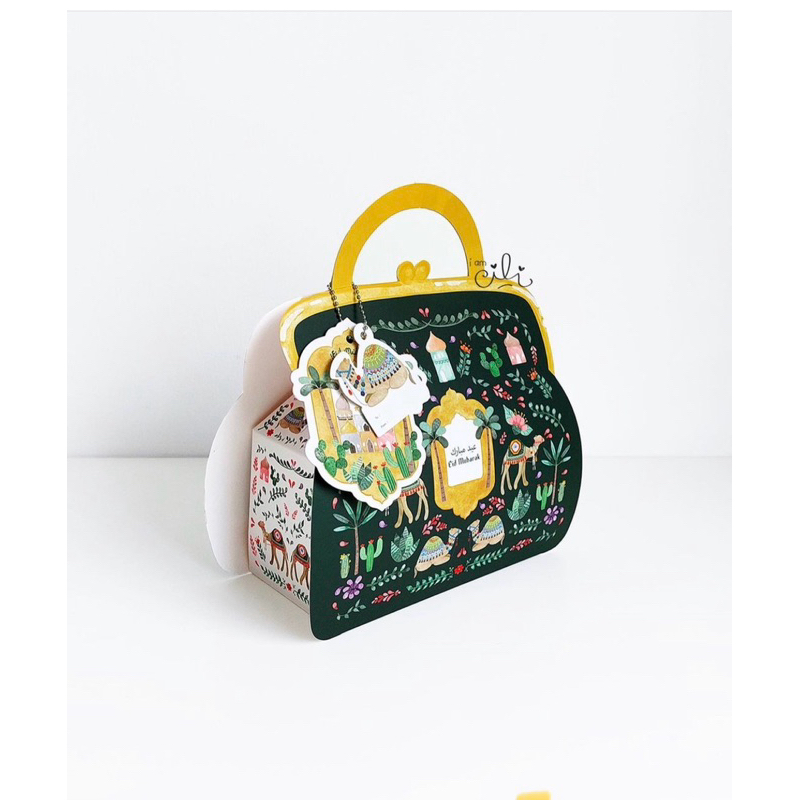 

hampers kue kering box dan paperbag edisi lebaran