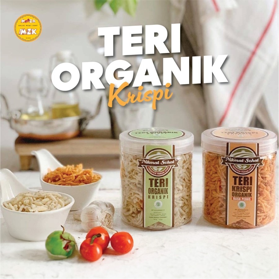 

Teri Krispi Organik Gluten Free 100% TERI LAUT SEGAR