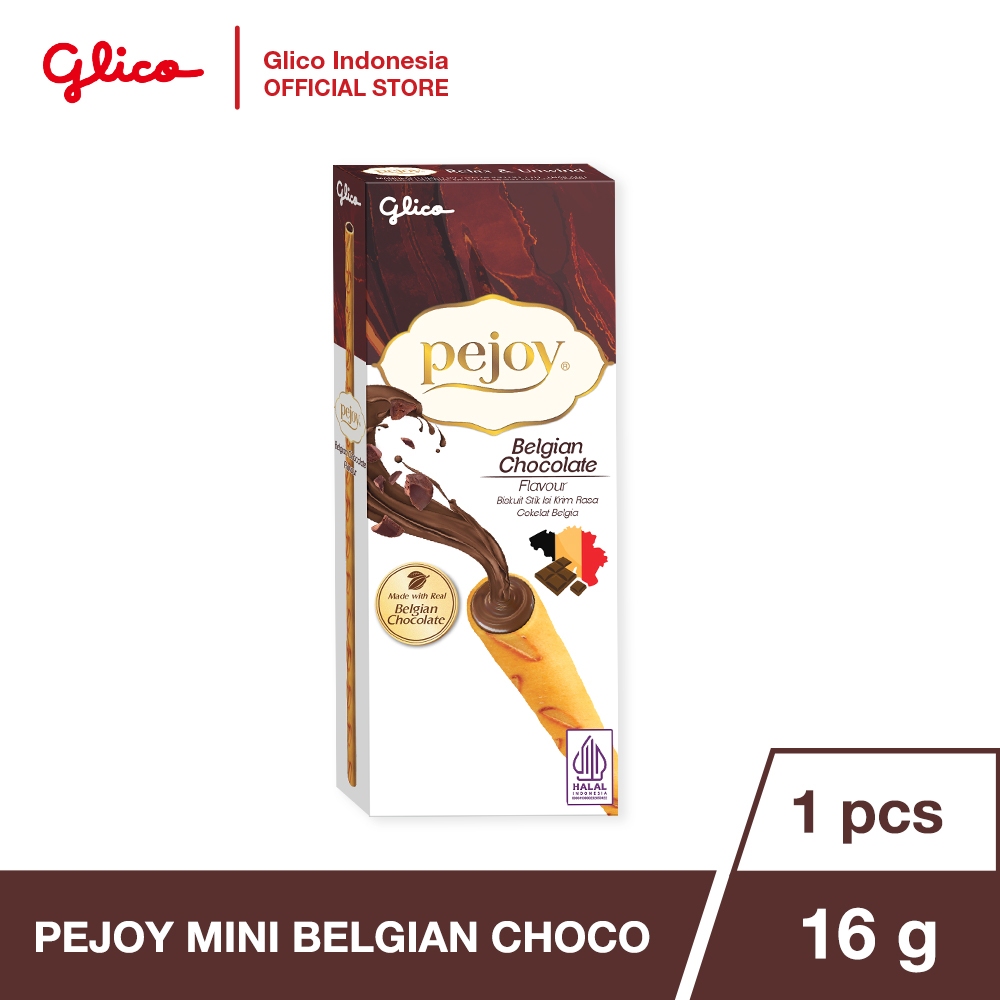 

Glico Pejoy Mini Belgian Chocolate Biscuit