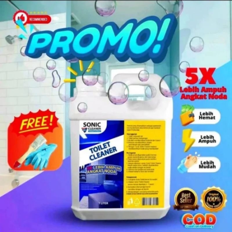	 Pembersih Kerak Toilet Kemasan 1 Liter/ Keramik/ kran/ stainless/ kloset / cairan ajaib	