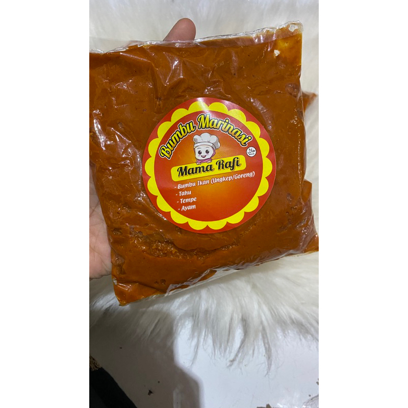 

Sambal bumbu praktis 500gr bisa untuk ikan,ayam,tahu,tempe,udang