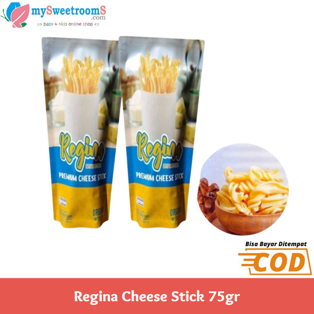 

Regina Premium Cheese Stick 75gr / Stick Keju Tanpa Bahan Pengawet