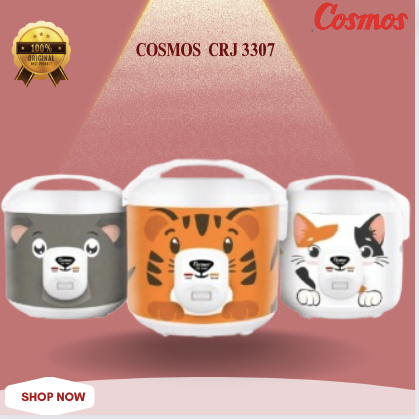 Rice Cooker Cosmos CRJ 3307 Koala - Penanak Nasi 1.8L CRJ 3307K/CRJ3307K/CRJ-3307K/CRJ 3307K