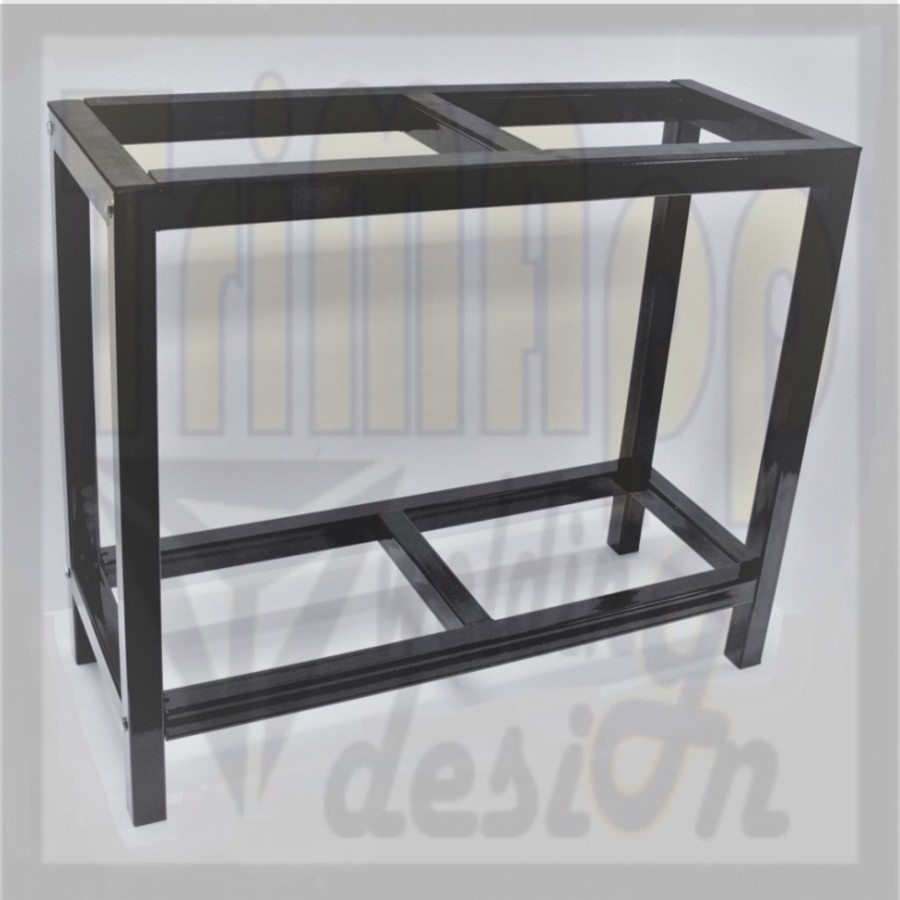 Meja aquarium besi tebal 90-100cm