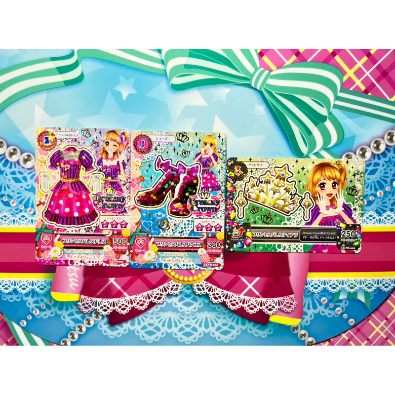 Kartu Aikatsu Asli Jepang Princess Palace Coord Akari Ozora Ichigo Hoshimiya Dreamy Crown Non Artist