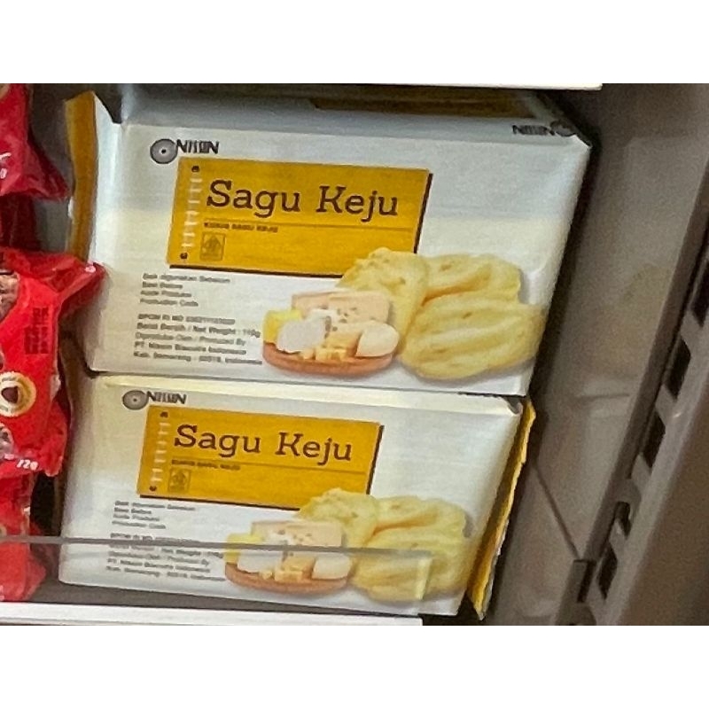 

kue keju Nissin sagu