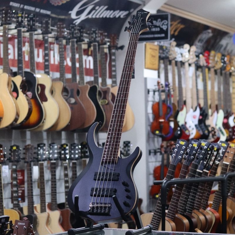 Sire M2 2nd Gen Marcus Miller Transparent Black 5 String - Bass 5 Senar TBK