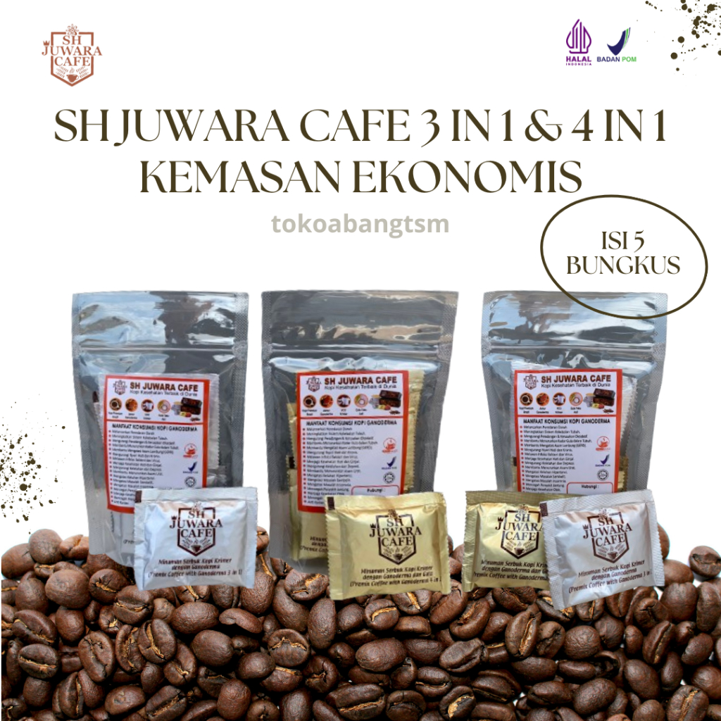 

Kopi SH JUWARA CAFE Kemasan Ekonomis