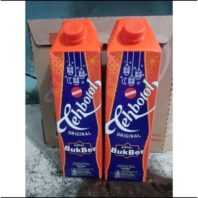 

[Dus-an] Teh Botol Sosro 1 Liter 1 Dus isi 12pcs