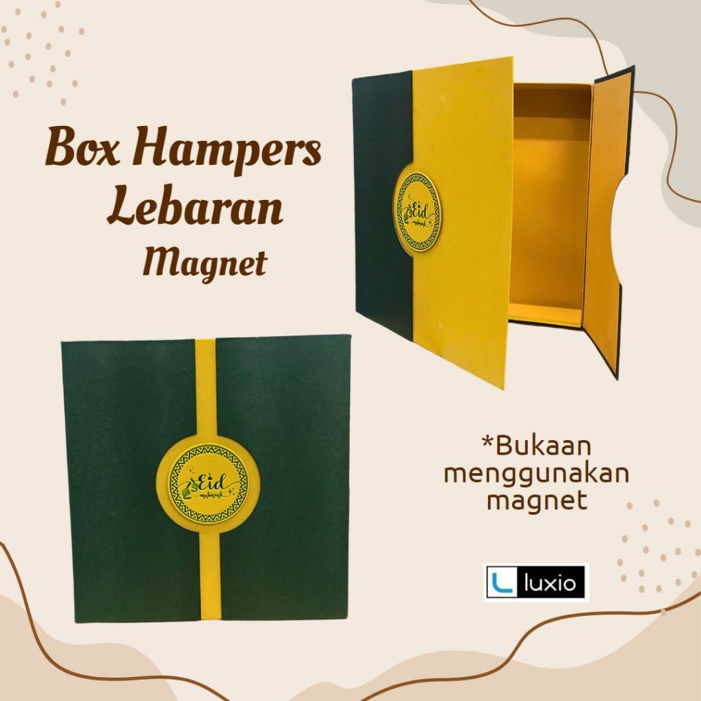 

Box hampers Kue Kering / Box Hampers lebaran Magnet/ Box Eid Mubarak