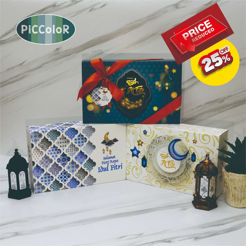 

HAMPERS BOX LEBARAN / KOTAK HAMPERS IDUL FITRI / UK. 27x17,5x7,2 cm