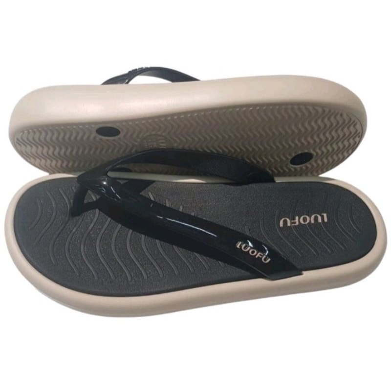 luofu original cewek sandal jepit keren sandal viral