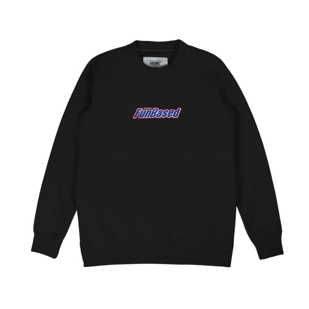 Cosmic Sweater Crewneck BANQUET BLACK