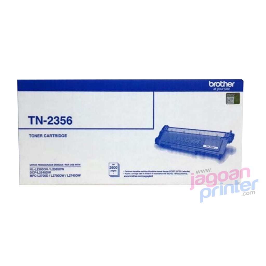 Toner Brother TN-2356 untuk printer brother HL-L2360DN / L2365DW / DCP-L2540DW / MFC-L2700DW / L2740