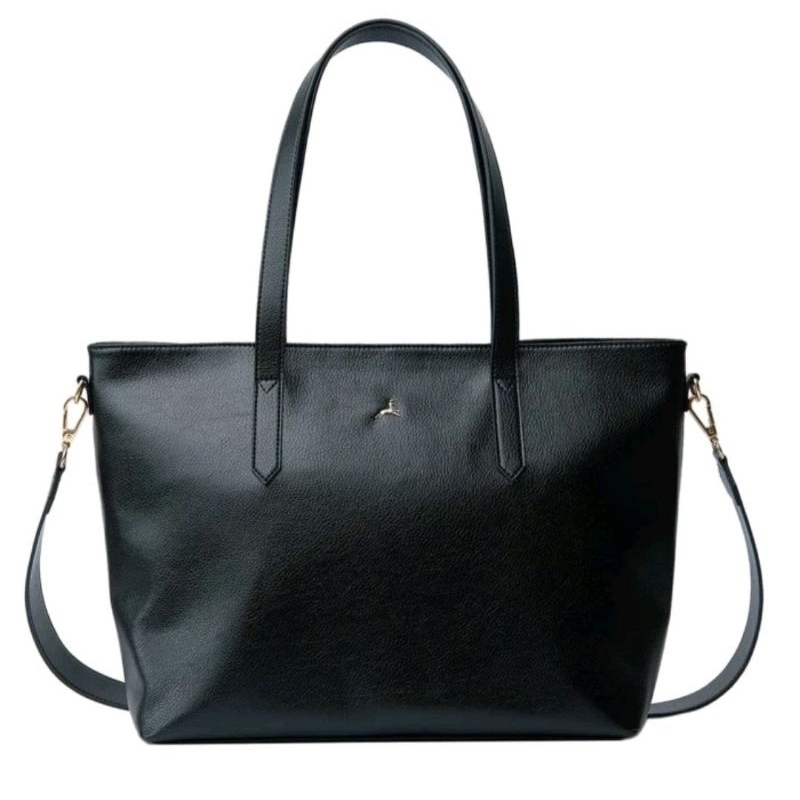 POVILO PRELOVED KIRA TOTE BAG BLACK